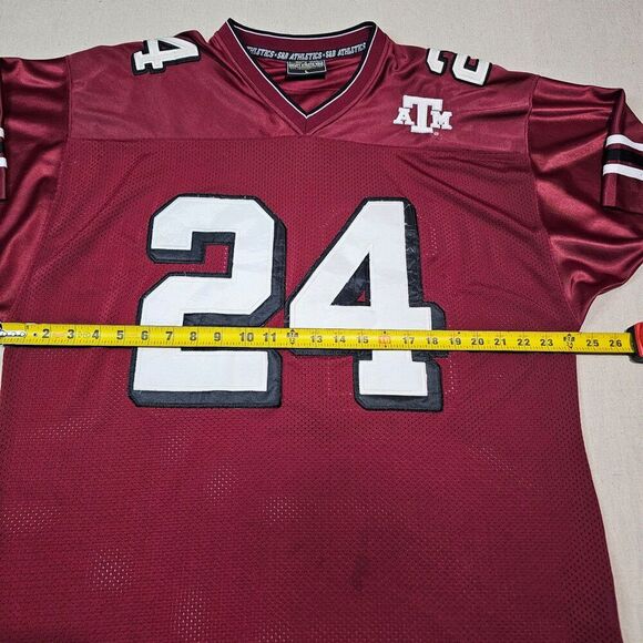 Texas A&M Football Jersey Stitched Letter Steve & Barrys University Sportswear - Picture 6 of 7